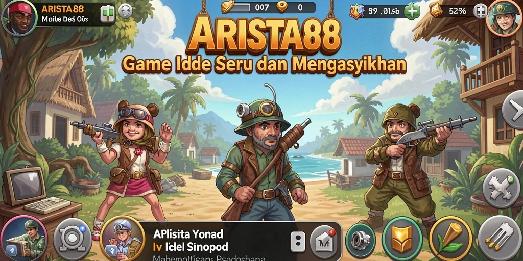 Tampilan gameplay ARISTA88 yang menarik dan interaktif.