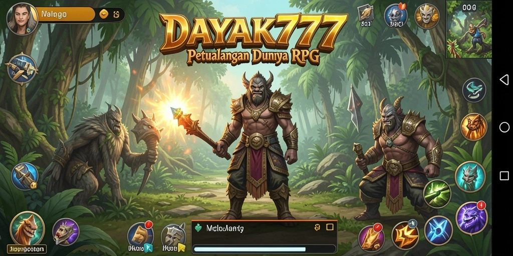 Gameplay seru dengan petualangan RPG yang mendalam.