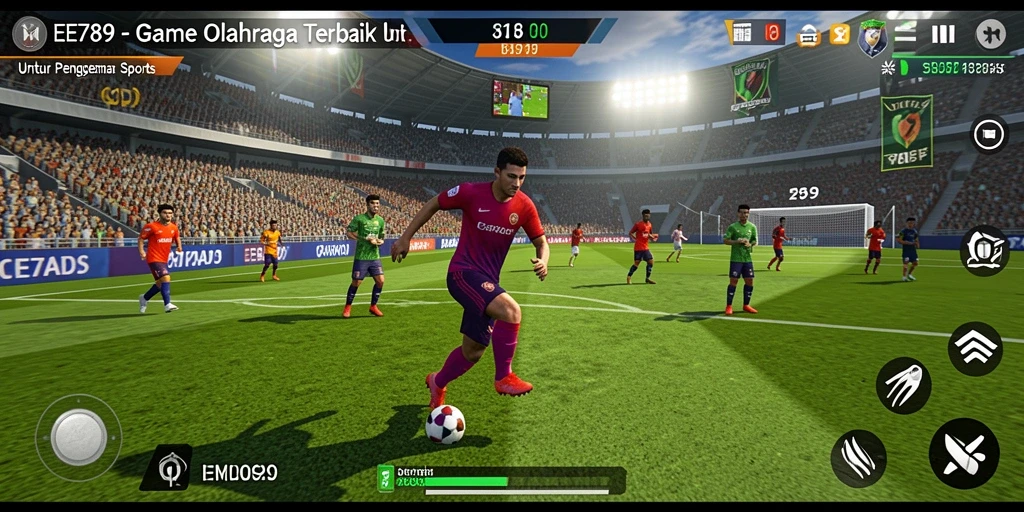 Tampilan gameplay seru dan grafis memukau di EE789.