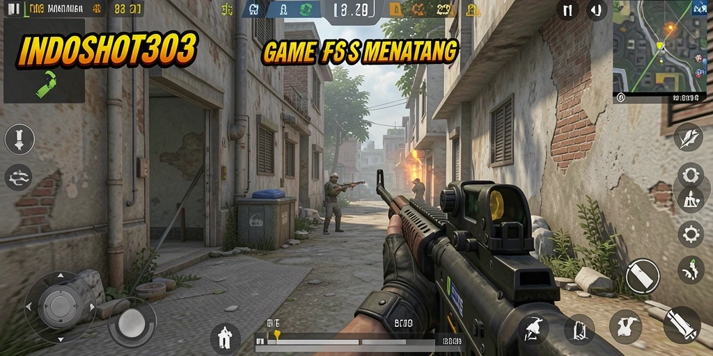 Tampilan menarik dari gameplay menegangkan di INDOSLOT303.