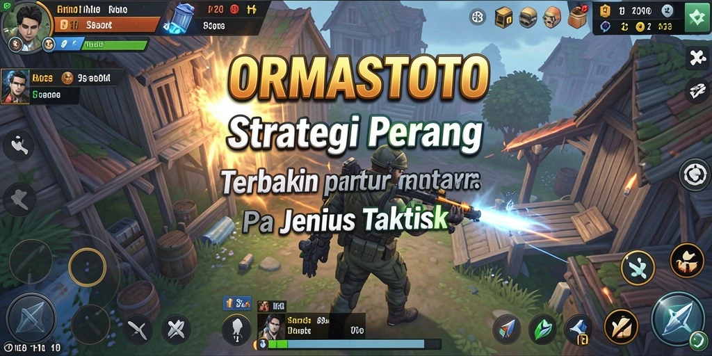 Tampilan menarik dari gameplay strategi ORMASTOTO