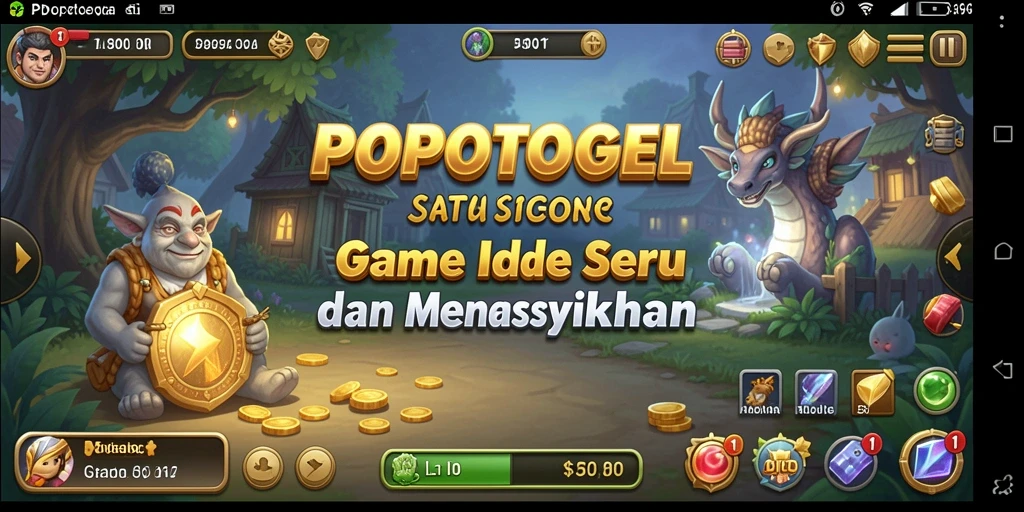 Tampilan menarik dari gameplay <strong>POPOTOGEL</strong> yang santai.