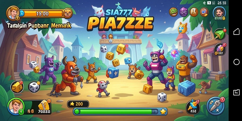 Gameplay SIA777 yang mengasyikkan dengan berbagai tantangan puzzle.
