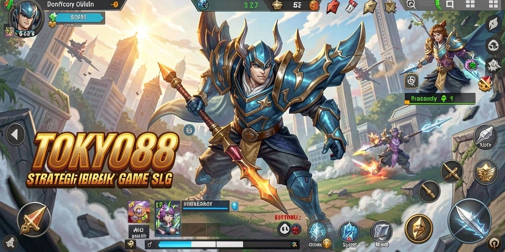 Tangkapan layar gameplay TOKYO88 dengan aksi SLG yang intens.